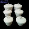 100ml 200ml 300ml porcelain crucible with lid as lab supplies