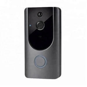 1080P New smart wifi video ring doorbell pro with intercom and wireless cloud storage