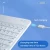 Import 10inch Tablet PC Keyboard Mini Wireless Keyboard And Mouse Rechargeable For iPad Phone Laptop keyboard from China