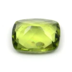 10X12 mm cushion shape natural top quality peridot cut stone loose gemstone