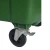 Import 1100L Outside Garbage Bin Hospital Waste Bin Cube truck with four caster Factory Dustbin Bin  Plastic Mobile Garbage Container from China