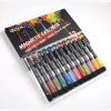 12 color Erasable marker Pen Fine Tip 1~2 mm  magnetic Whiteboard marker