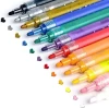 12 Colors Bright Color Permanent Acrylic Paint Marker Pen