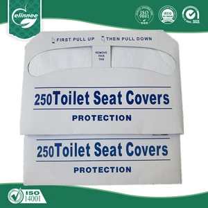 1/2 Fold Custom Made Flushable Toilet Seat Cover Toilet Seat Paper