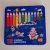 Import 12 pcs colored stationery pencils set with customized metal case from China