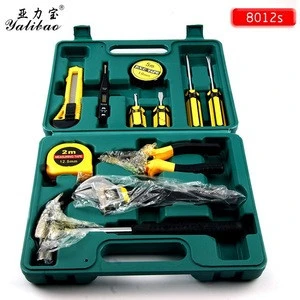 12pcs Hand tool sets Repair Tools Family and Car  Spare Toolbox Hand Tools set