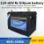 Import 12V 40AH Lifepo4 Energy storage battery for solar street light solar system electric motorcycle UPS storage energy+5A charger from China