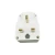 Import 13a fuse uk internatioanl Switched plug adjustable desk travel adapter from China