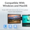 14 Inch Triple Screen Monitor Fhd Ips Triple Monitor Laptop With Type-C Dual Screen