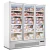 Import -18 to -25 Celsius  2 /3/4 door bottom mount showcase  bottle vertical freezer refrigerator for c store from China
