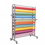 18 Years Factory China Pos Pop Sheet Wire Metal Retail Carpet Rug Clothing Fabric Tapestry Display Rack