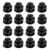 Import 2 Hole Cord Lock Clamp Toggle Button Clip Stopper Spring Buckle Shoelace Backpack Bag Parts Accessories Black 11x17mm from China
