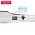 Import 2 inch wide white color ceramic plate newest hair straightener or private label flat iron for wholesale from China