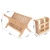 Import 2 Tier Kitchen Folding Bamboo Drying Utensils and Dishes Shelf,Dish Rack With Knife Holder from China
