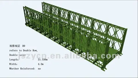 Buy 200 Used Bailey Bridges/portable Steel Bridge For Sale With High ...