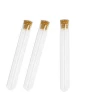 200ml laboratory empty sample bottles test tube with wooden stopper