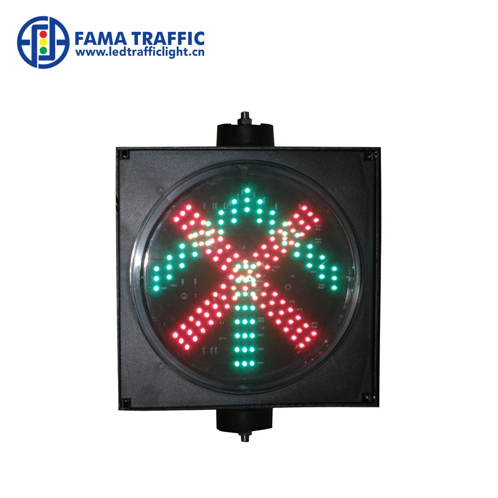200mm red cross and green arrow traffic signal lights