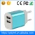 Import 2017 New Best Seller Mobile phone Accessories Metal Wall Charger USB Travel Charger EU/US plug Wall Adapter Fast charger from China