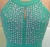 Import 2017 Summer Dress Women Fashion Party Dress For Young Ladies With Diamond Sexy Short Aqua Homecoming Dress from China