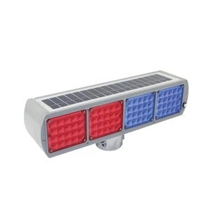 2018 new product road sign traffic lights solar blinker light solar powered blinker traffic lights
