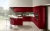 Import 2018 Red Colorful Modern kitchen cabinet, hotel kitchen furniture, customized kitchens from China