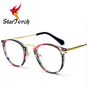 2018 Retro Fashion Big Eyeglasses Ladies Cute Optical frame Eyewear