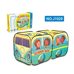 2019 hot toys tent house school bus play tent