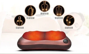 2019 new car office home massager back and neck massager shiatsu heat massage pillow