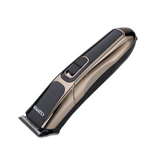 2019 New Upgraded Professional Rechargeable Cordless Washable Barber Electric Hair Clipper Trimmer with Carbon Steel Razor Blade