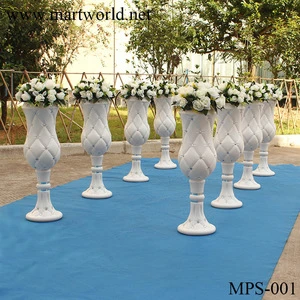 2019 plastic romantic column crystal pillar plastic walkway stand wedding decoration & event party centerpiece (MPS-001)