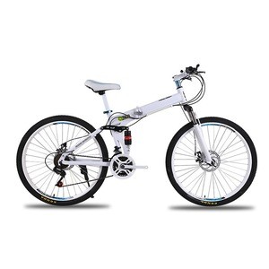 2020 Adult High carbon steel parts bike,suspension fork disc brake road bike 21speed mtb mountain folding bicycle