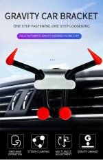 2020 Gravity Car Holder in Car Air Vent Clip Mount No Magnetic Cell Mobile Phone Holder GPS Stand For 4-6" iPhone XS MAX Xiaomi