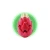 Import 2020 Latest Design Eco Friendly Dragon Fruit Shape dog treat ball Fun Interactive Food chewing toys from China