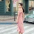 Import 2020 Latest Design Wholesale Women Fashion Short Sleeve Off-Shoulder Dresses Ladies Casual Maxi Dresses from China
