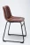 Import 2020  Modern Dining Room Home Furniture Metal Chair KD Legs Comfortable Leather Restaurant Chair Upholstery Kitchen Chairs from China