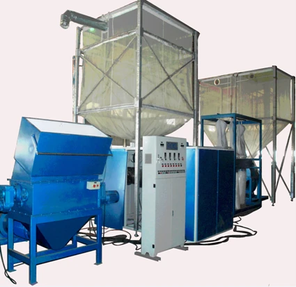 2020 well-designed energy saving eps foam recycling system eps recycling machine