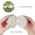 Import 2021 Amazon new trending Premium quality wholesale ECO friendly 6 Pack XL 100% natural white organic wool laundry balls factory from China