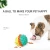 Import 2021 Dougez Multifunctional TPR Squeaky Dog Chew Toy Ball Food Dispensing Ball Big Dog Molar Bite Toy Soft Bouncing Ball from China