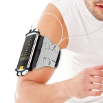 2021 Fashion 180 Rotatable custom sport armband phone holder under arm bag