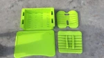 2021 hot product School furniture desktop Injection molding students' book holes parts