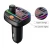 Import 2021 Hot Selling Colorful lights Supports Siri/Google Voice Assistant Car Wireless Radio Fm Transmitter With Usb Charger U Disk from China