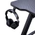 Import 2021 New light Rgb Gaming Desk LED computer desks table gaming desk with headphone holder from China