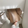 2021 Simple Scarves Bucket Shape Woman Bags Crossbody Bag Sling Shoulder Elegant Ladies Hand Bag