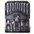 Import 2022  most popular 399pcs hardware hand tools set Household aluminum hand tool set with Hammer and Plier from China