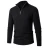 Import 2023 new autumn and winter mens long-sleeved vertical half-high collar zipper bottoming sweater mens sweater from China