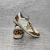 Import 2024 Free Shipping Women Ball Star Sneaker Wishes in Nappa Leather with White Star and Glitter Heel Tab from China