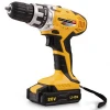 20V Lithium-ion Double Speed Impact High Performance Electric Cordless Drills