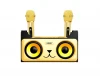 20W Bass Sound Family SD305 KTV 2-in-1 Portable Karaoke Wireless Speaker With Dual Microphone, Owl Speaker