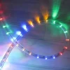 220v 110v  2wires Round 11mm led rope light IP65 outdoor decoration light