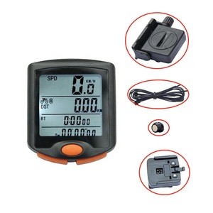 24 functions with wires speedometer large screen long battery life waterproof bicycle computer exercise wireless bike computer